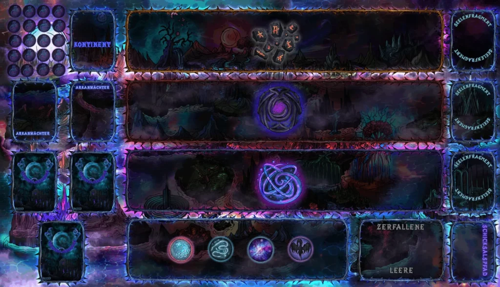 narosaki veilbound chronicles spielbrett