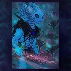 Nebeltaucher Wandfragment