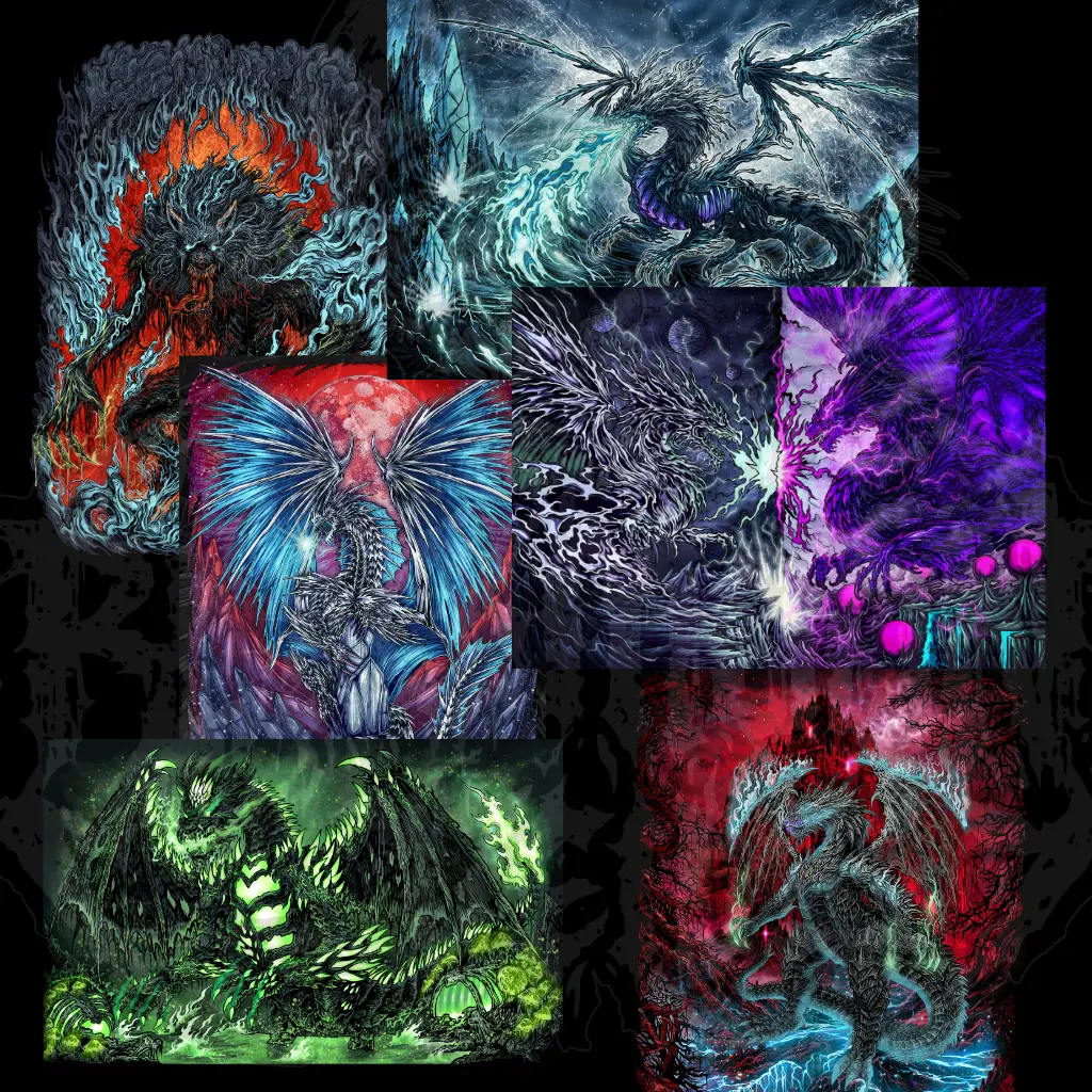 Holo Sticker Set Obscyria – Bild 5