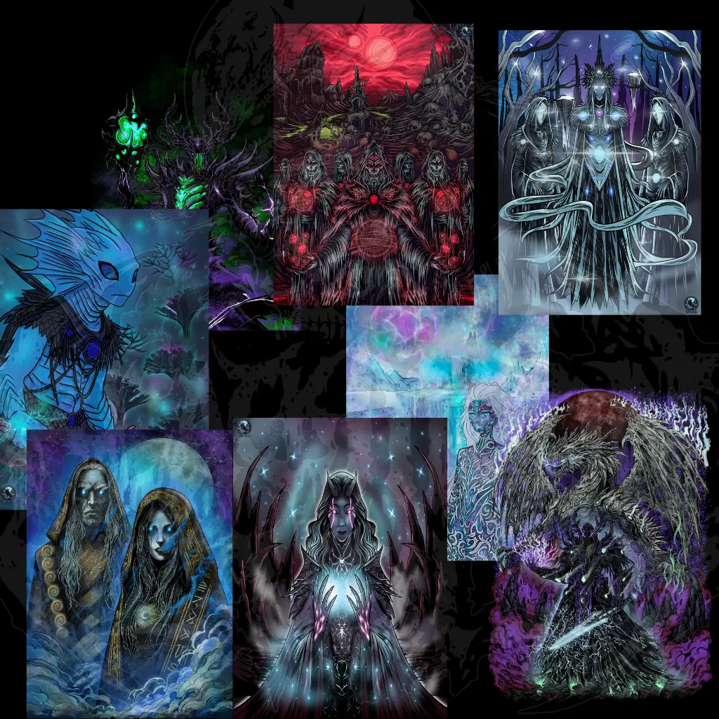 Holo Sticker Set Obscyria – Bild 4