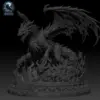 Schattenfeuer Drache Figur Obscyria Full OBS666006