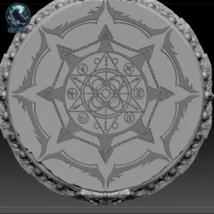 Schattenfeuer Drache Figur Obscyria Siegel OBS666006